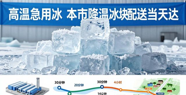 降温冰块配送流程_高效靠谱冰块运输_嘉兴降温冰块配送