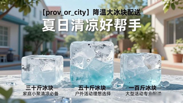 嘉兴降温大冰块配送 夏日清凉好帮手